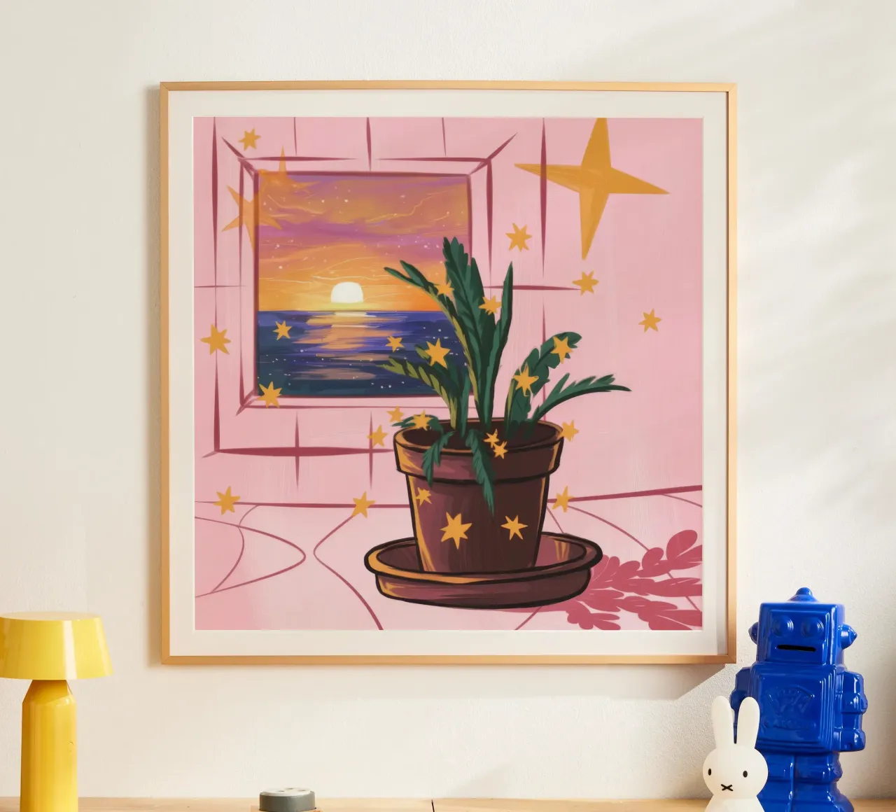 Serenità al tramonto poster da Color Oblivion