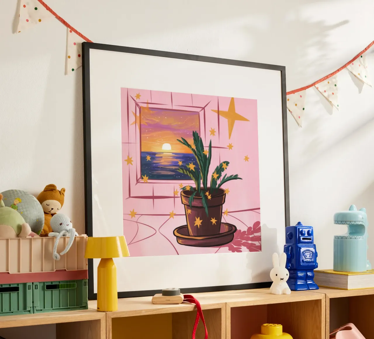 Serenità al tramonto poster da Color Oblivion