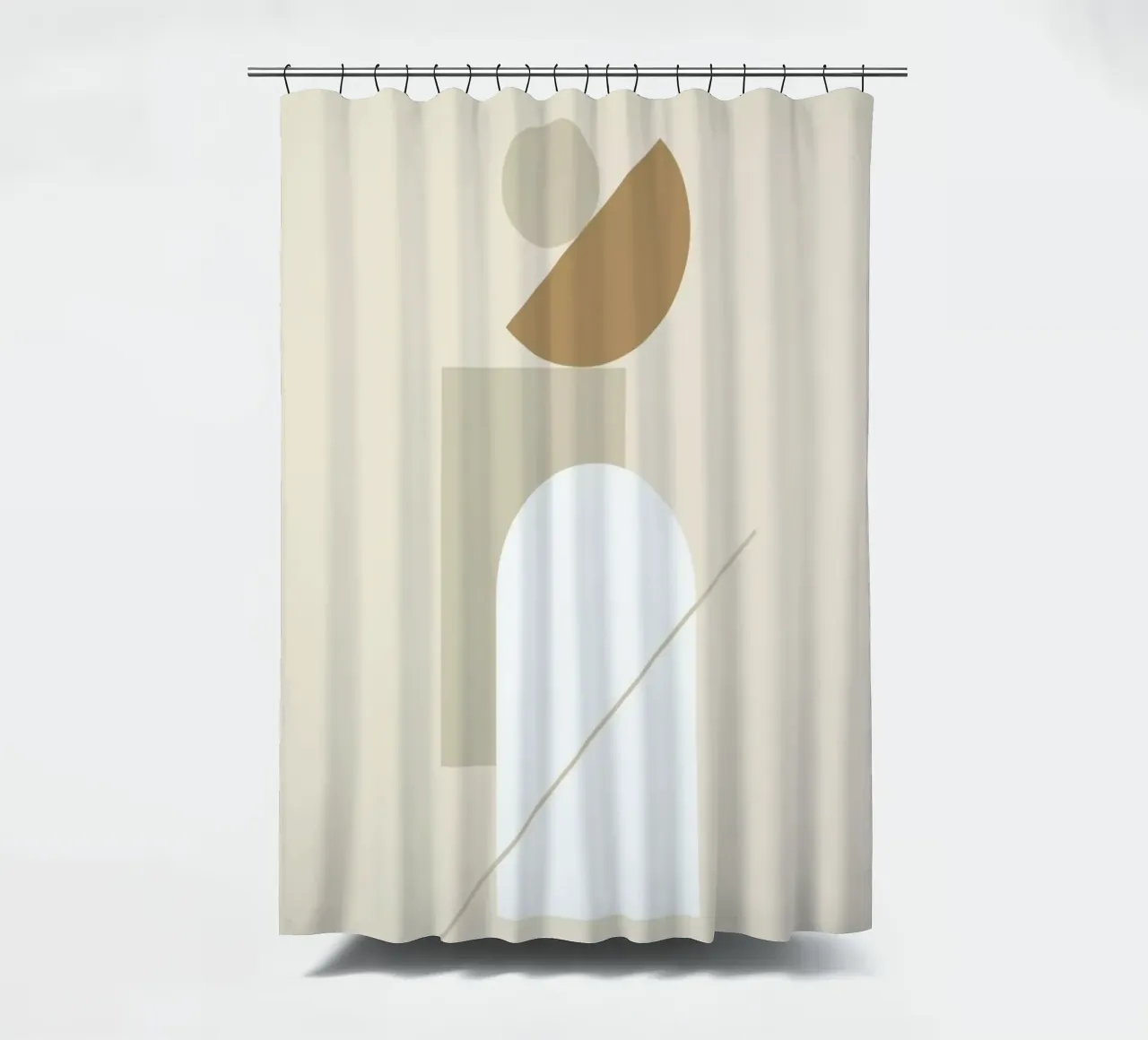 Balance shower curtain by Pure