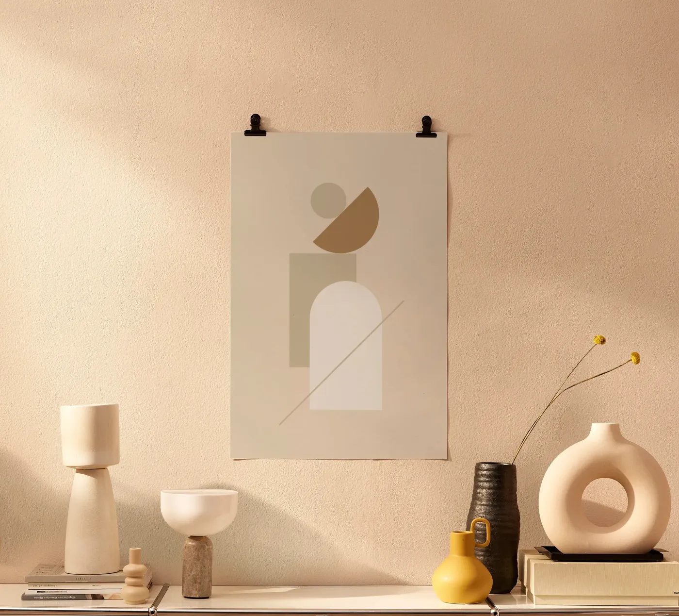 Balance poster van Pure