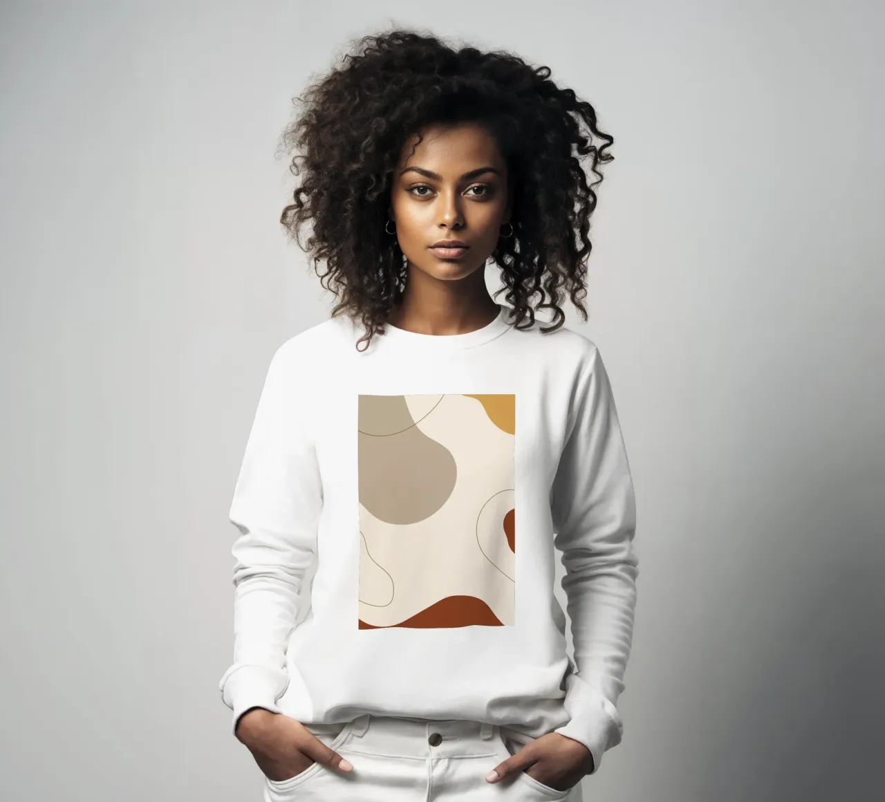 Movement 1 sweatshirt van Pure