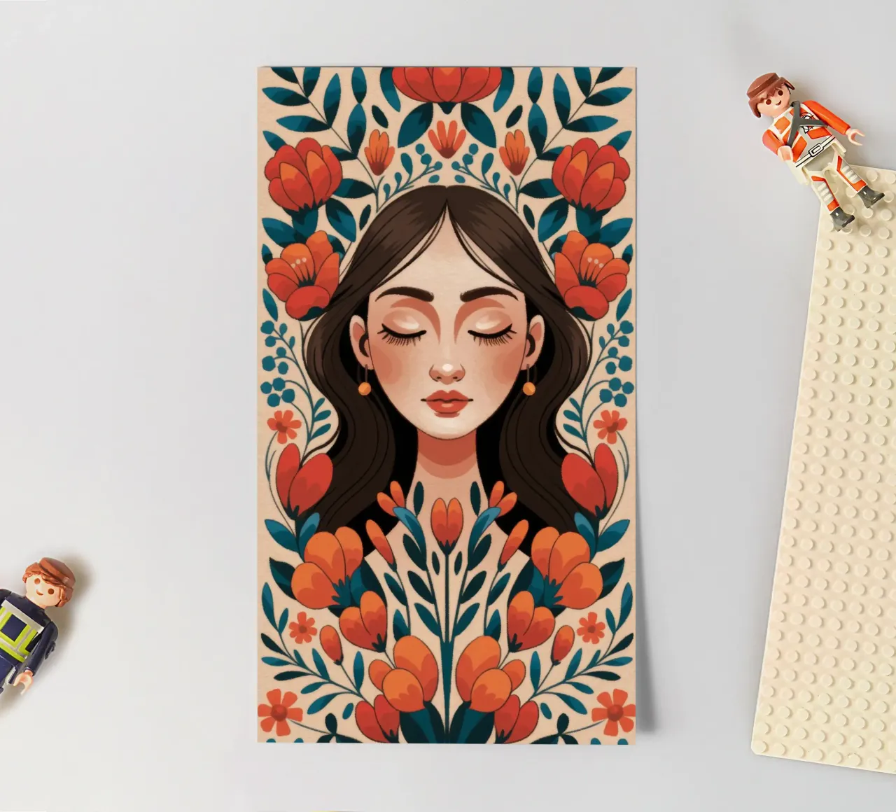 Floral Harmony sticker sheet by Color Oblivion