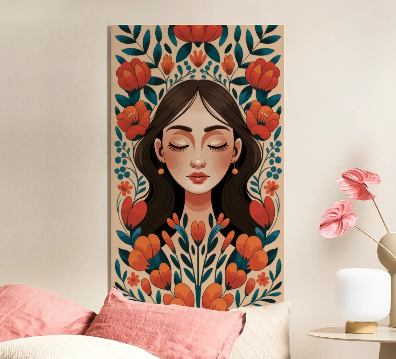 Armonia floreale plexiglass da Color Oblivion