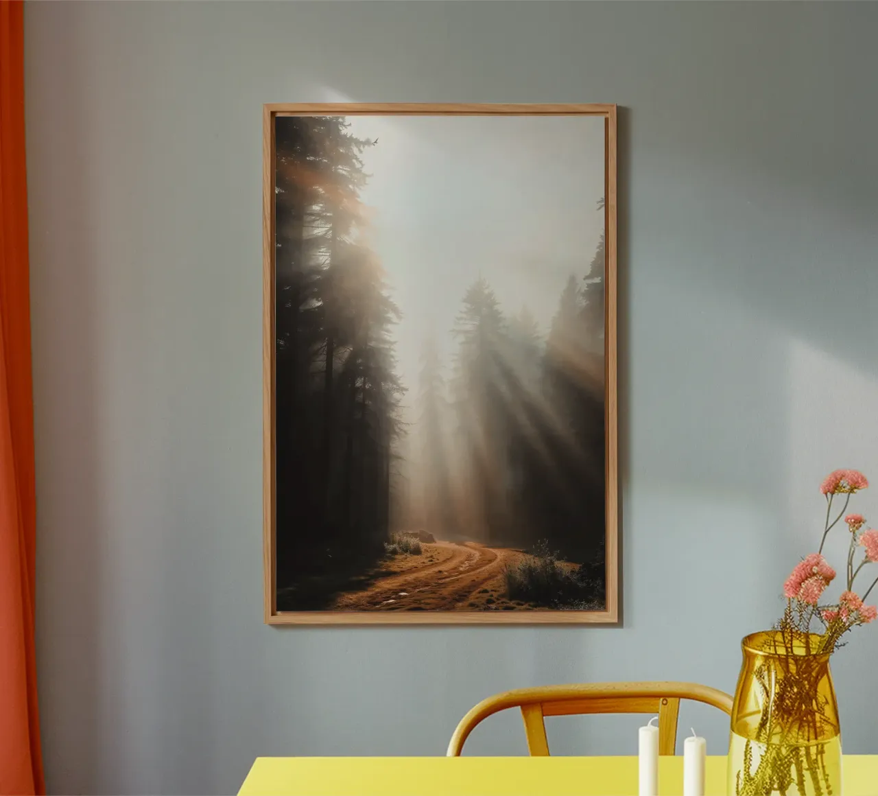 Sentiero di luce alluminio dibond da BLICKPUNKT