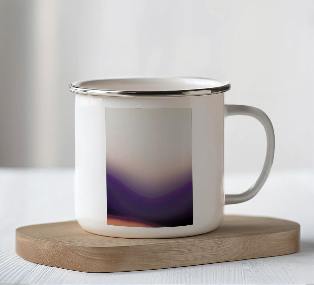 Sunrise 5 tazza in smalto da Sarah Bühler