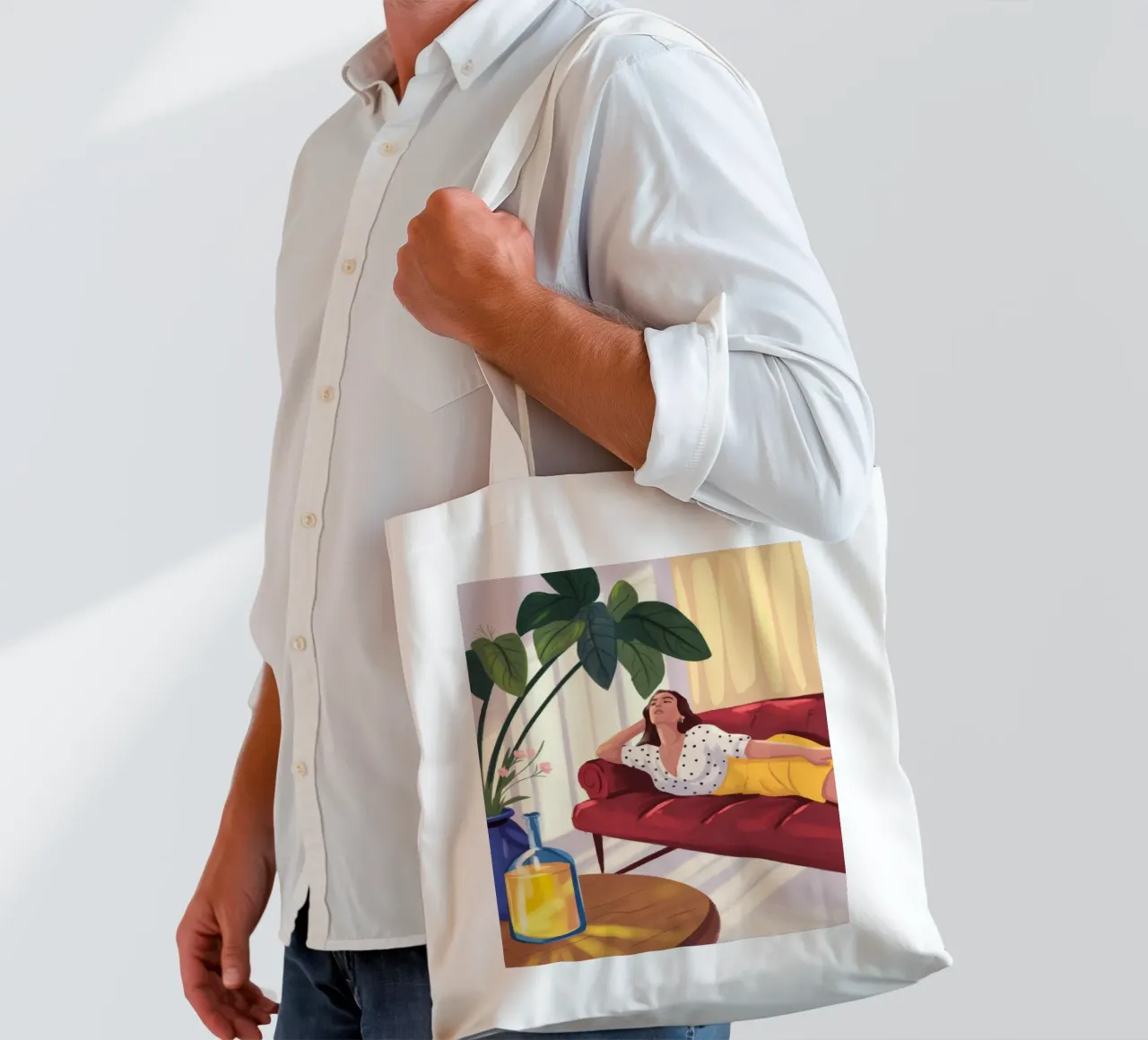 Accogliente relax borsa in juta da Color Oblivion