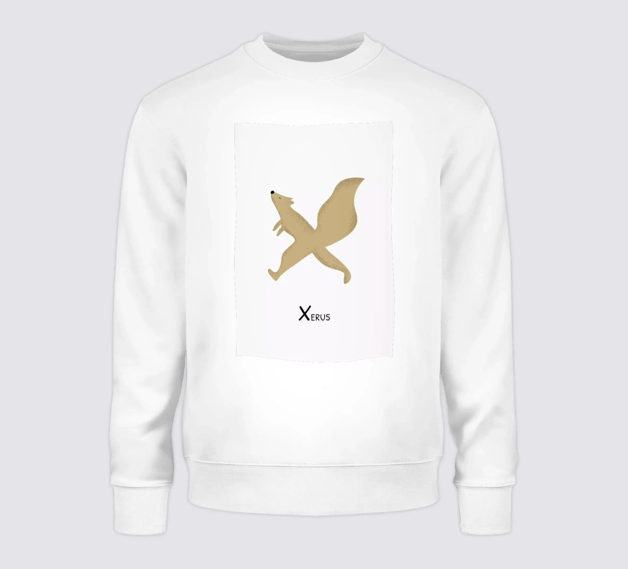 X for Xerus felpa da Little Flourishes