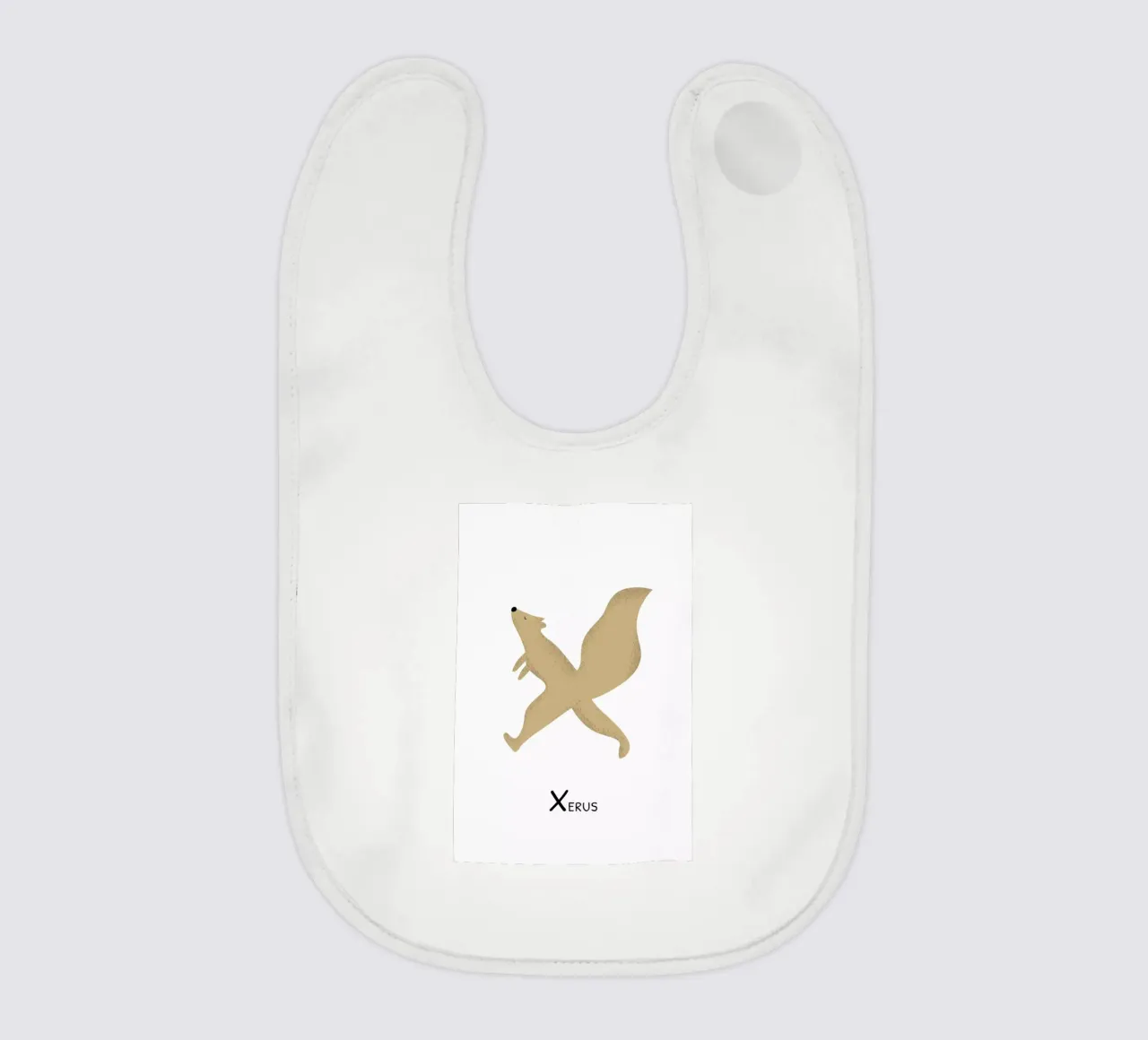 X for Xerus bavaglino da Little Flourishes