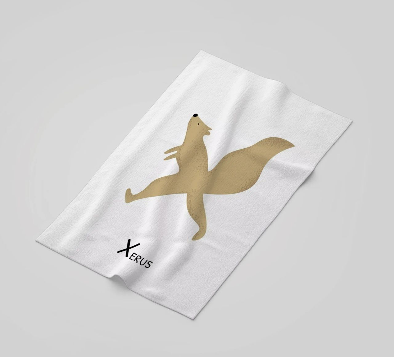 X for Xerus telo mare da Little Flourishes