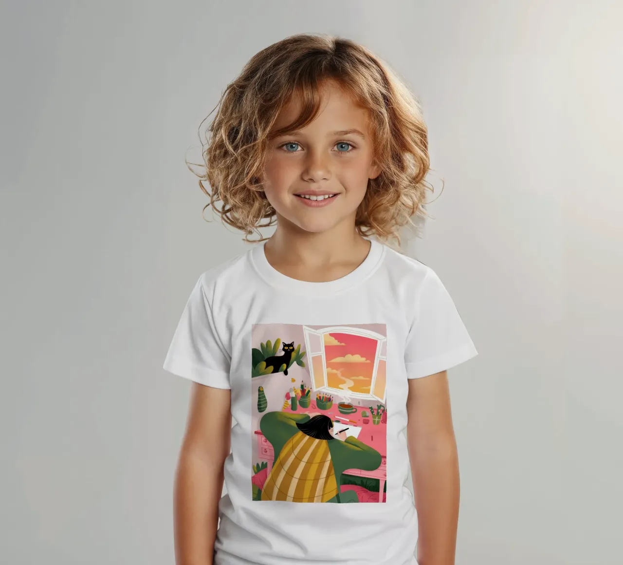 Solitudine creativa t-shirt bambini da Color Oblivion