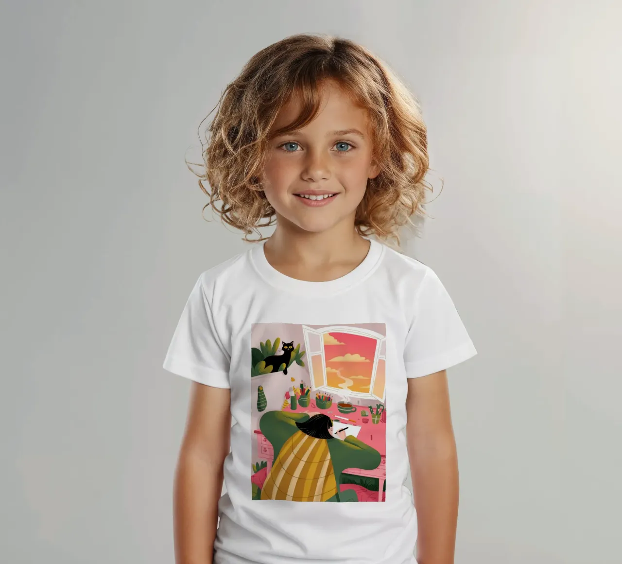 Solitudine creativa t-shirt bambini da Color Oblivion