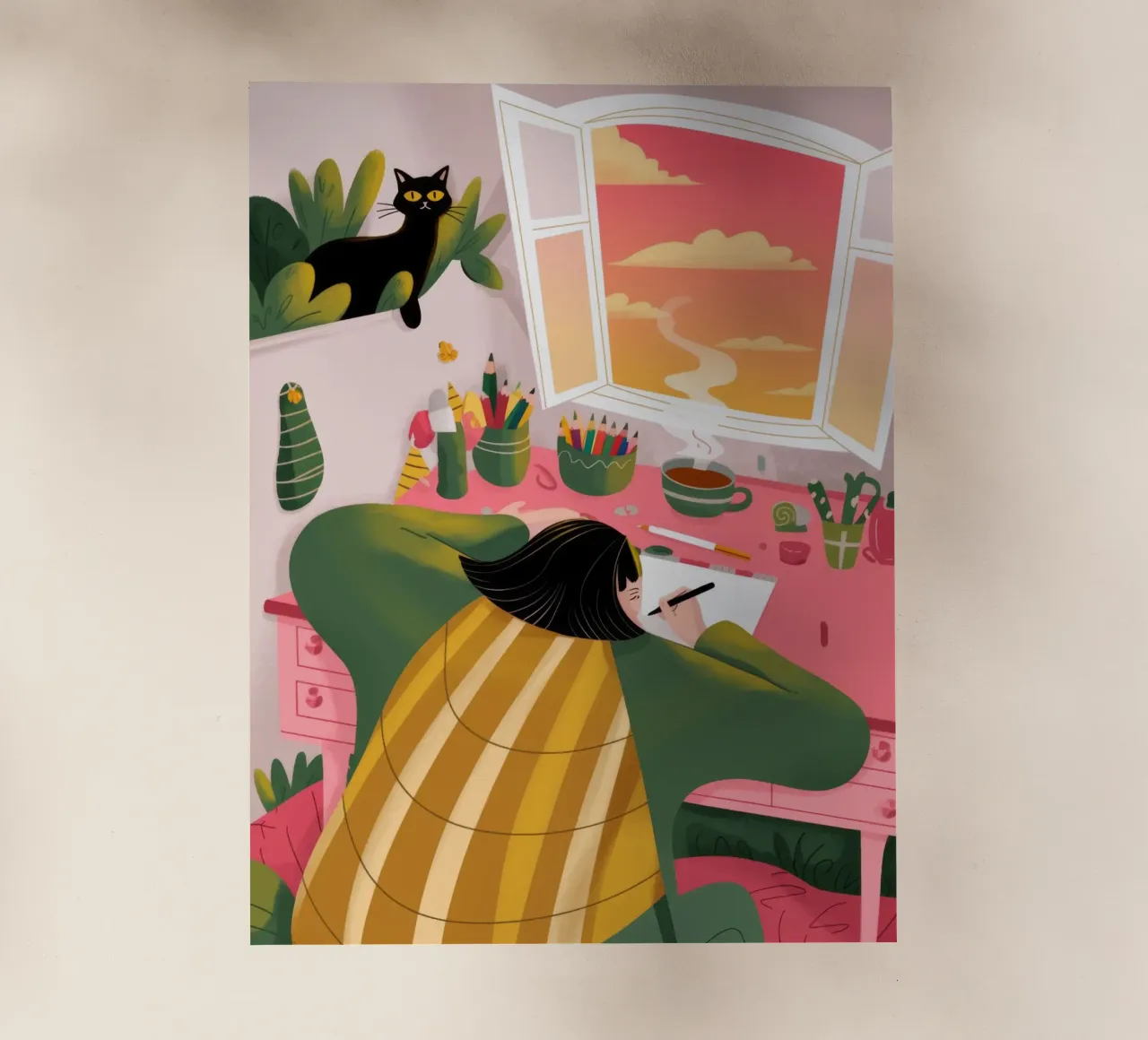 Solitudine creativa pellicola backlit da Color Oblivion