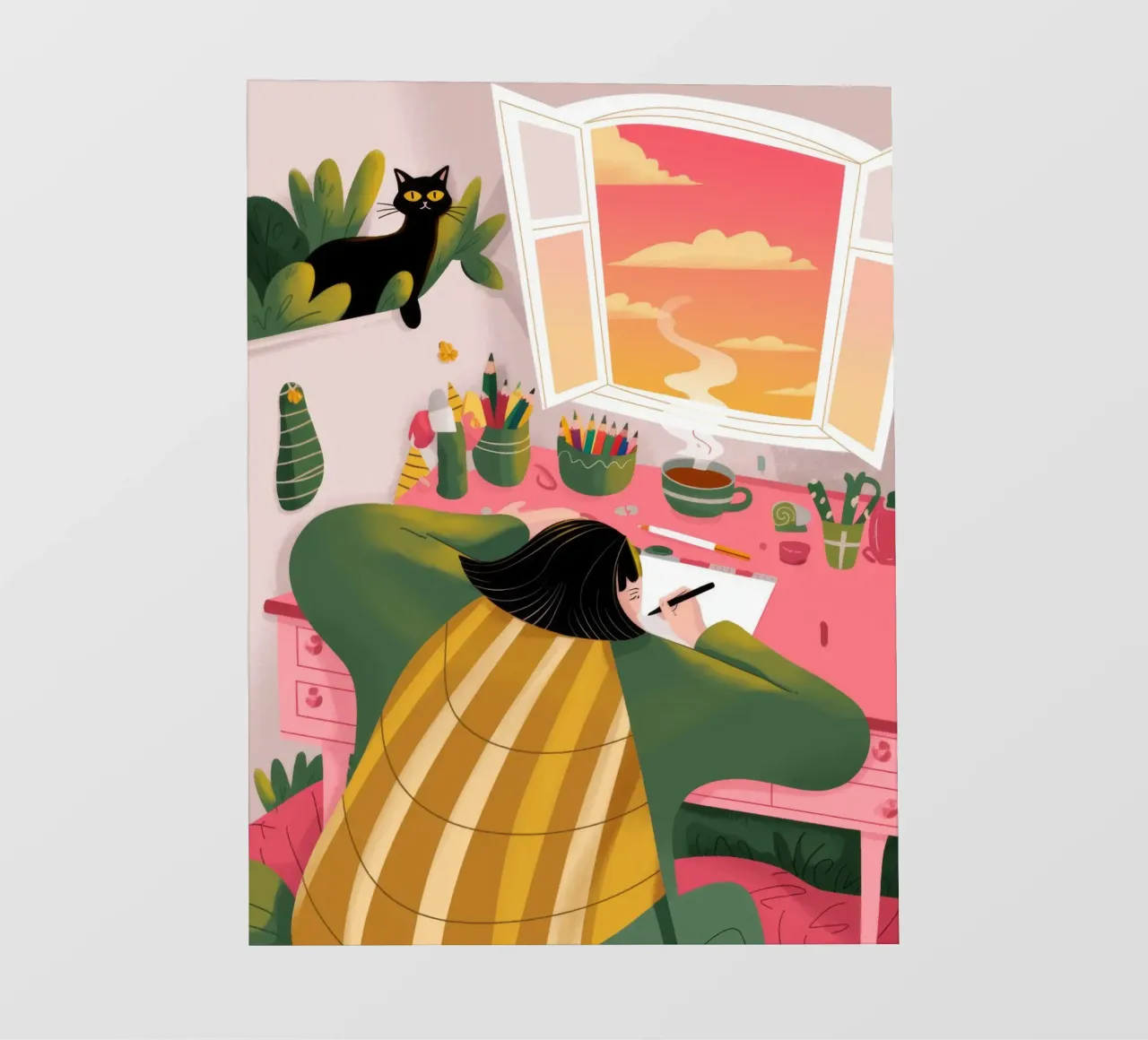 Solitudine creativa pellicola backlit da Color Oblivion