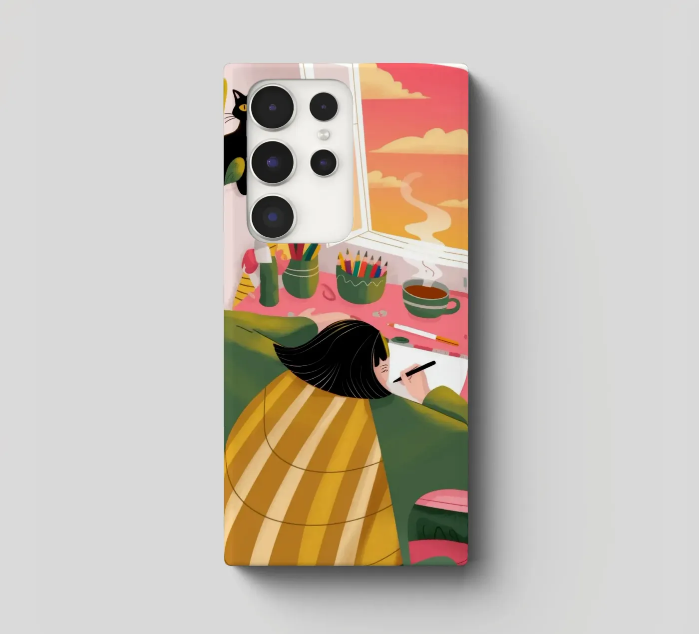 Solitudine creativa cover samsung da Color Oblivion