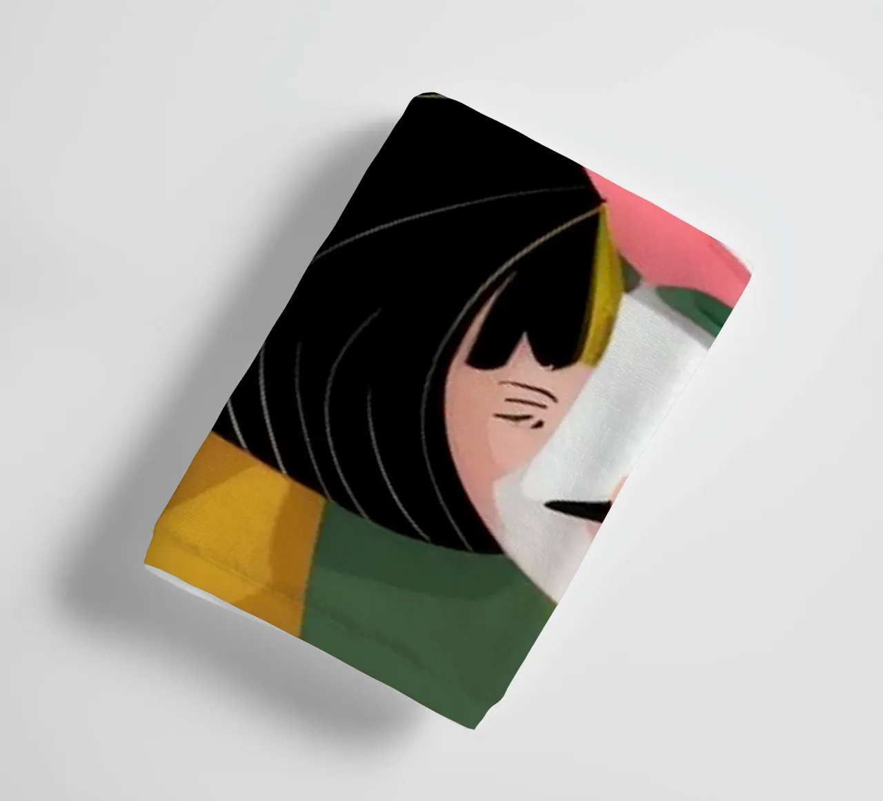 Creative Solitude towel by Color Oblivion