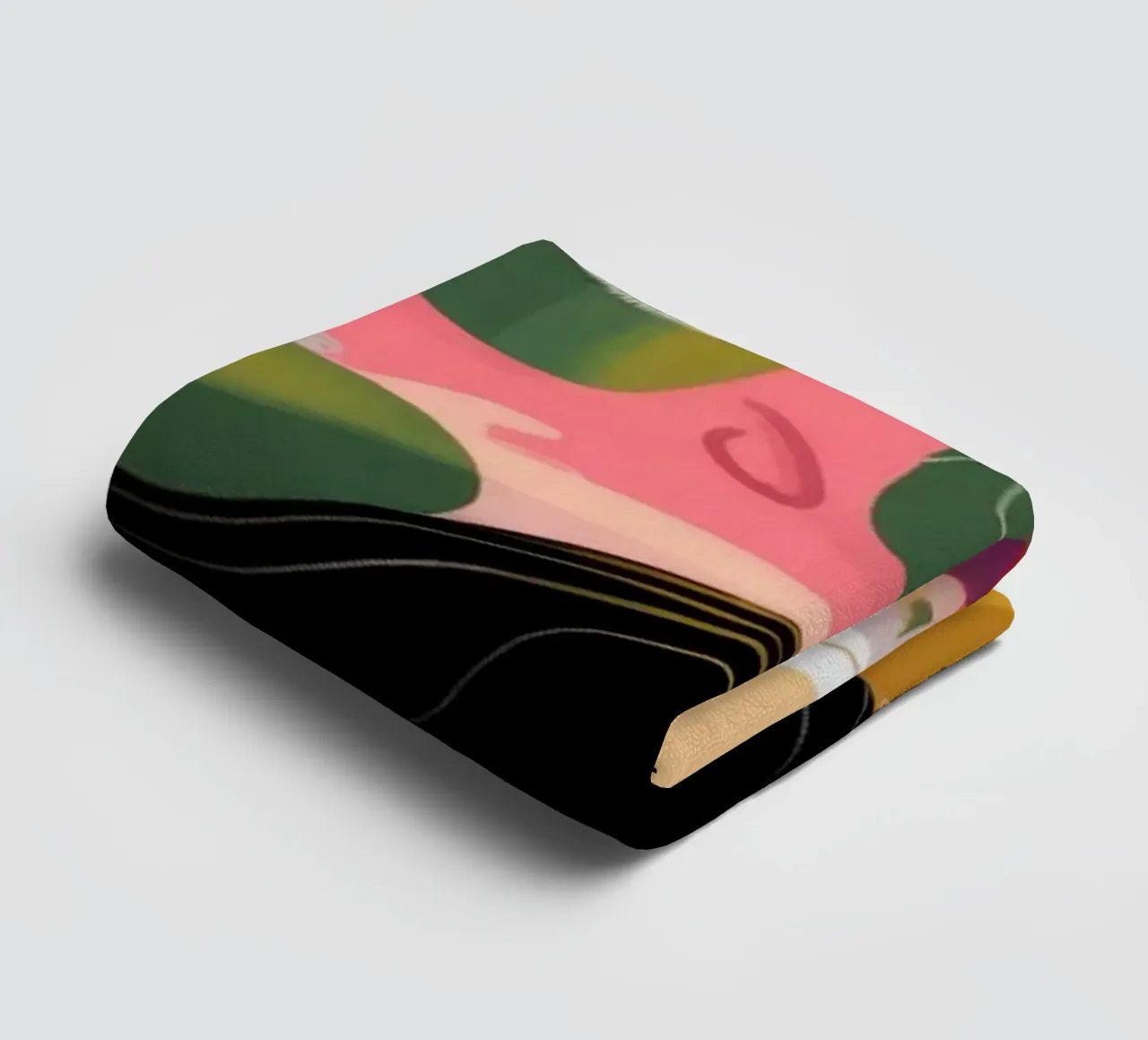 Creative Solitude towel by Color Oblivion