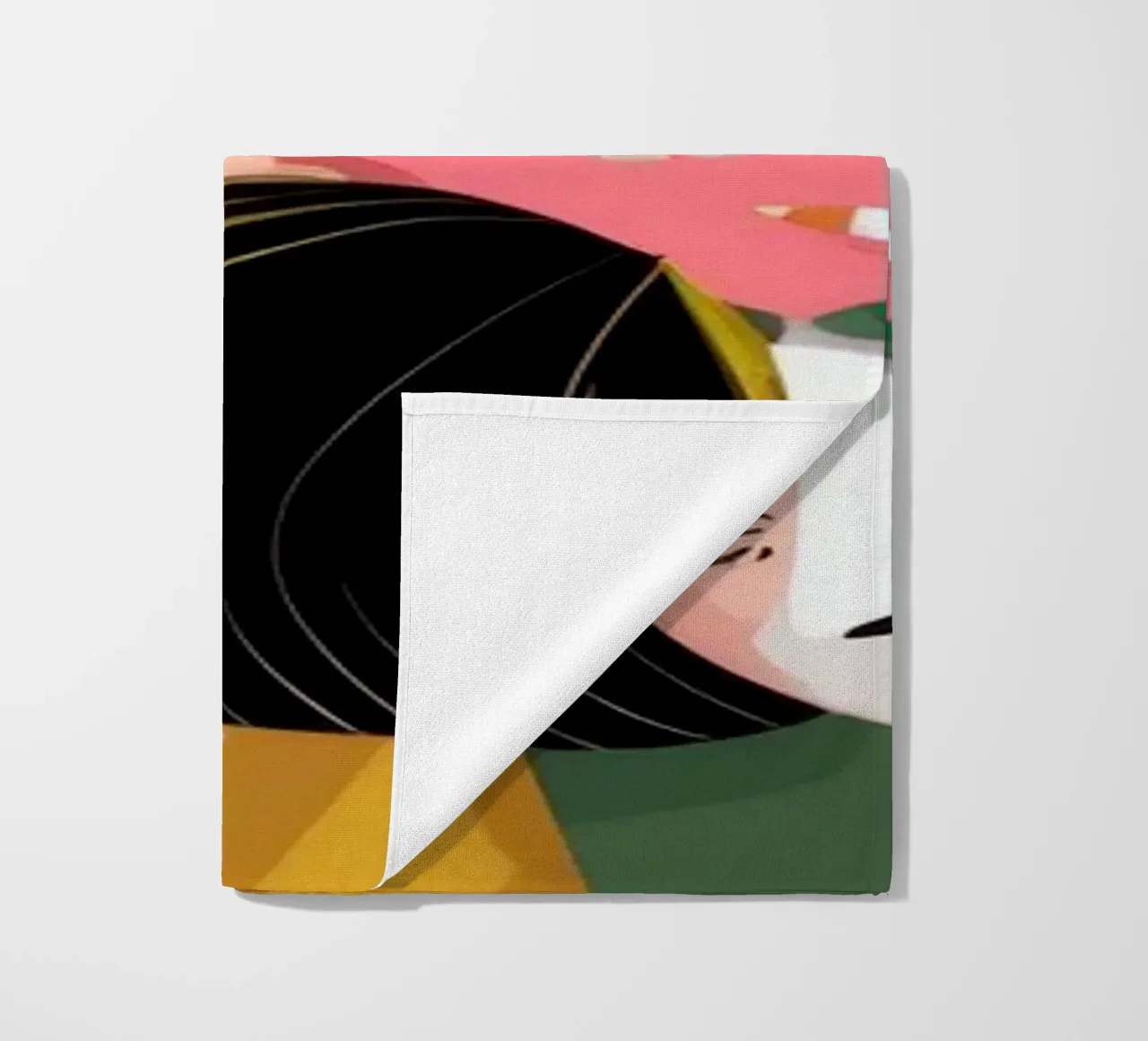 Creatieve eenzaamheid strandhanddoek van Color Oblivion