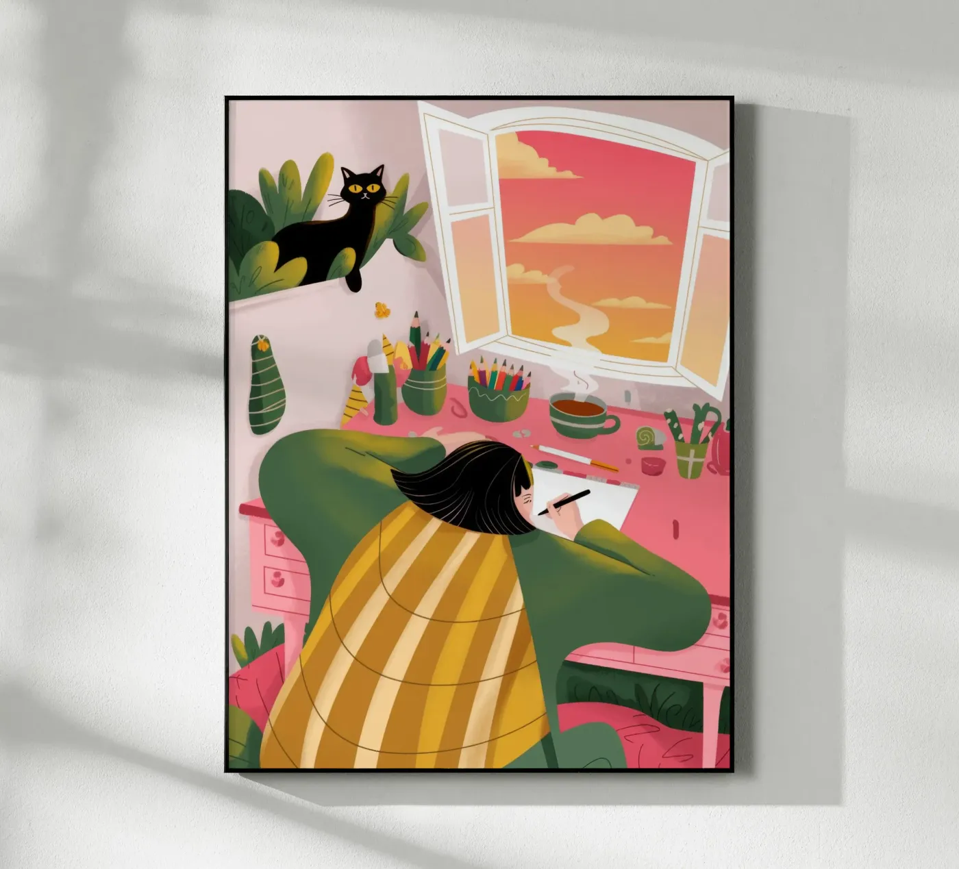 Solitudine creativa plexiglass da Color Oblivion