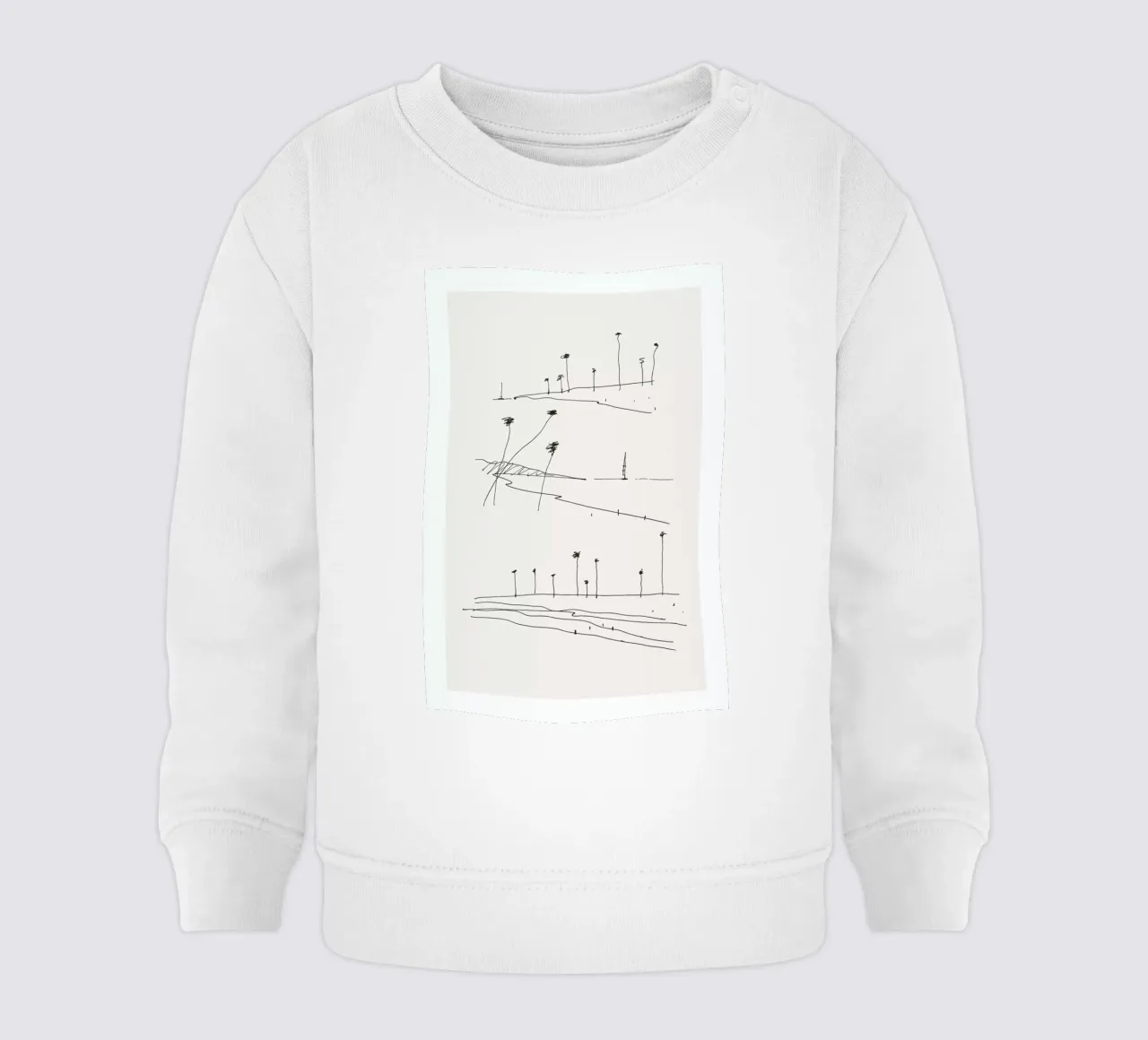 Seaside felpa neonato da Flora & Fauna