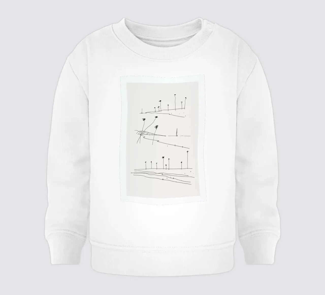 Seaside baby sweatshirt van Flora & Fauna