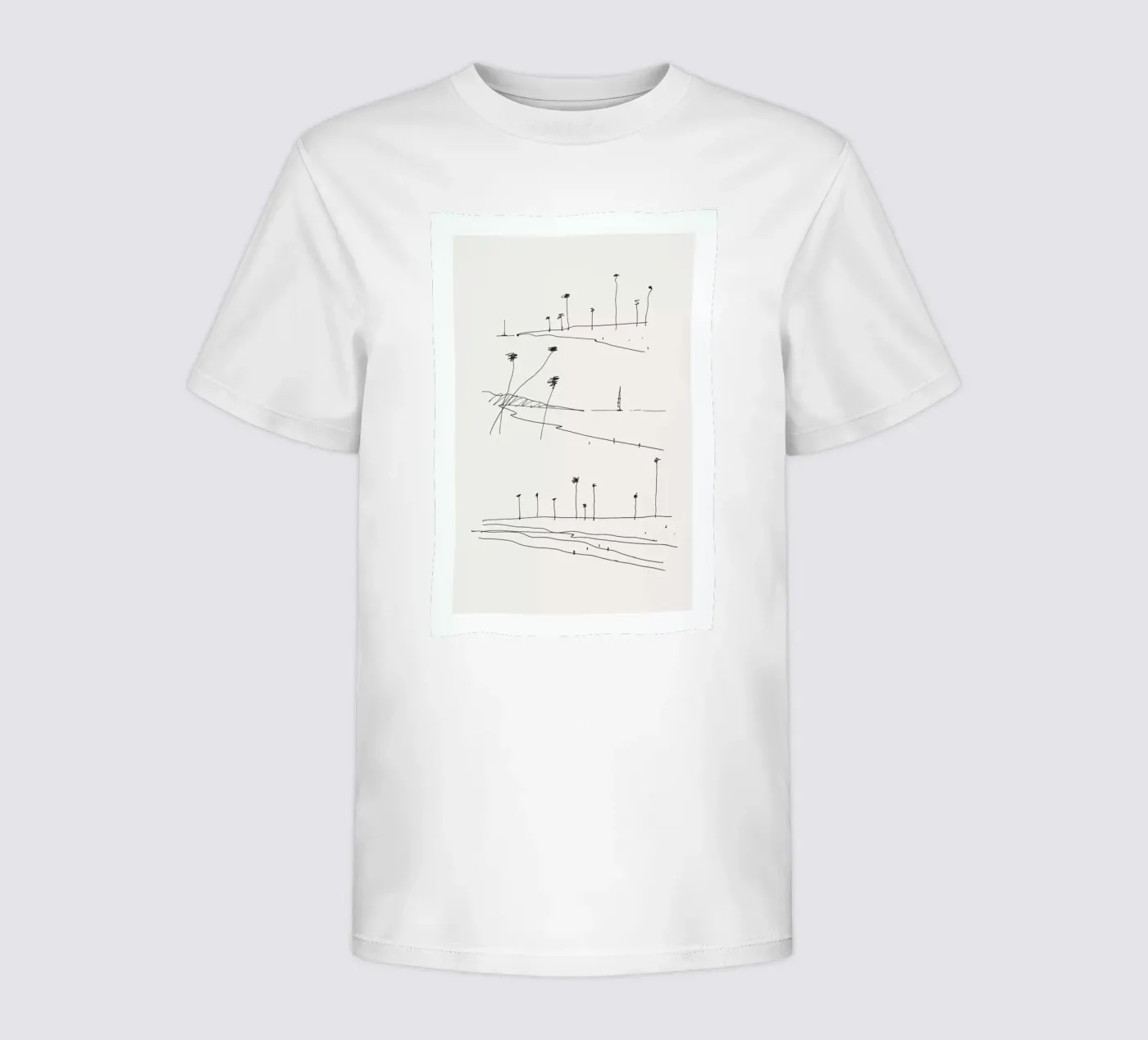 Seaside kinder t-shirt van Flora & Fauna