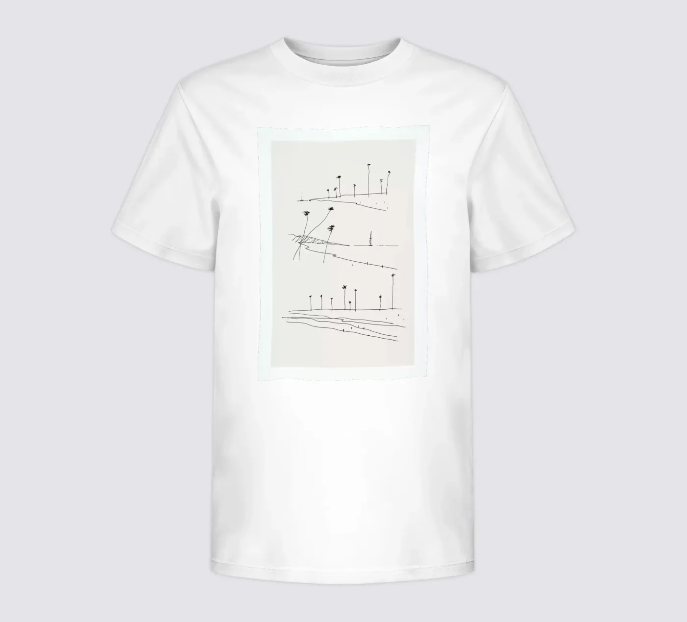 Seaside kinder t-shirt van Flora & Fauna