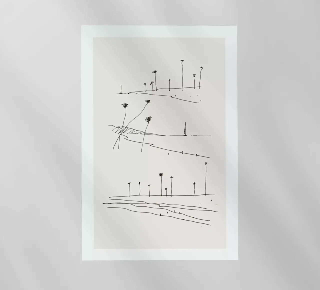 Seaside pellicola backlit da Flora & Fauna