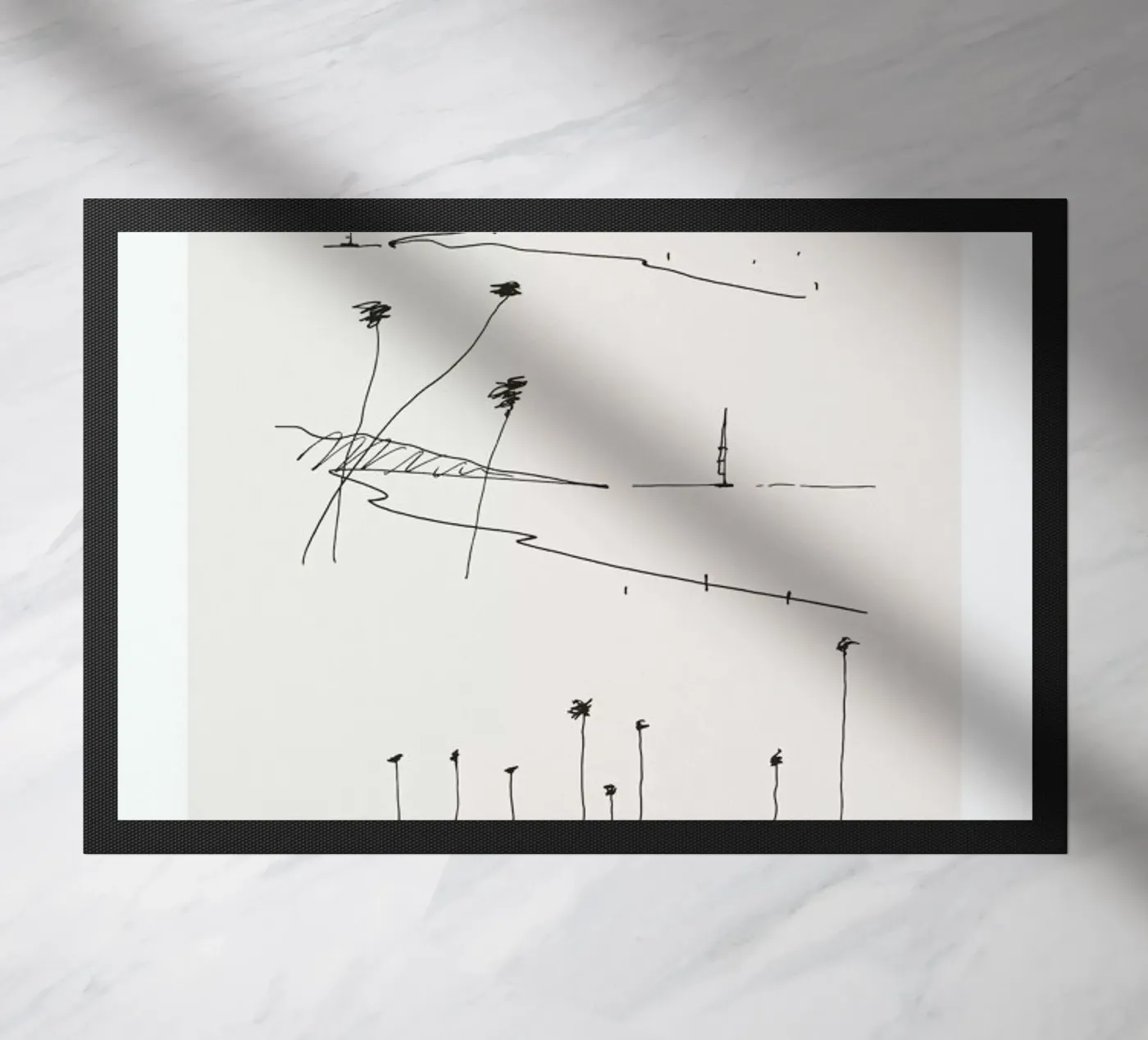 Seaside paillasson de Flora & Fauna