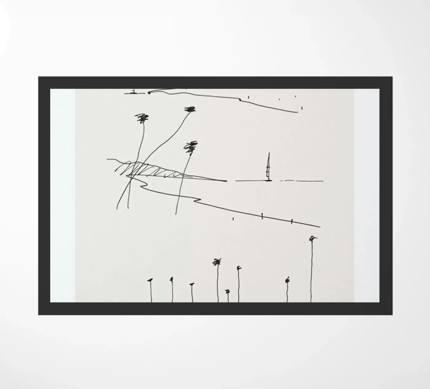 Seaside paillasson de Flora & Fauna