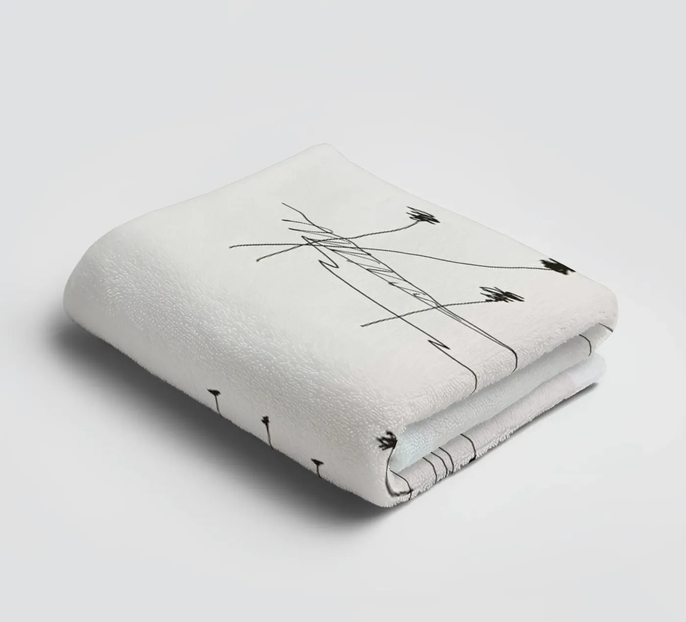 Seaside towel by Flora & Fauna