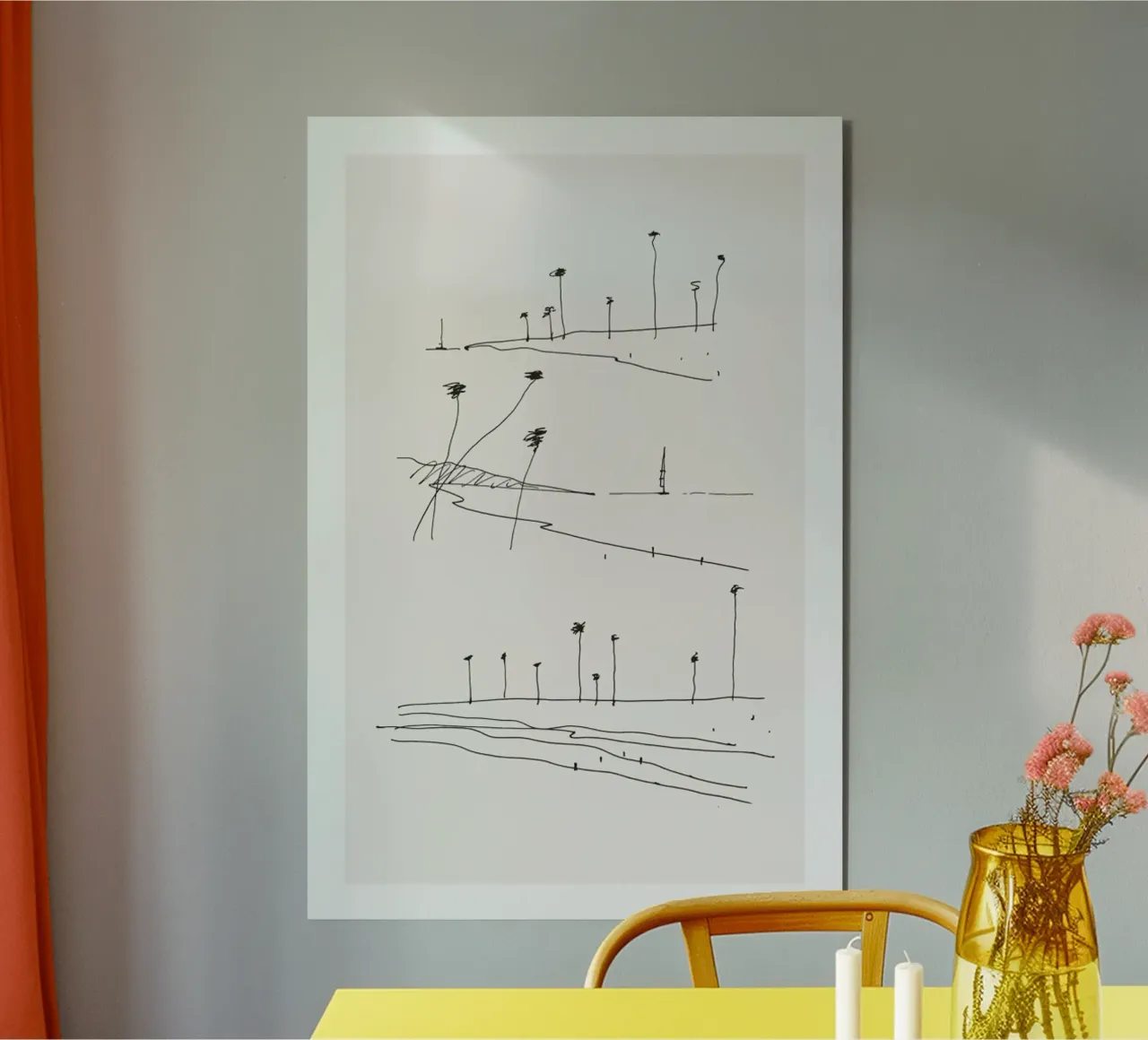 Seaside forex plate by Flora & Fauna