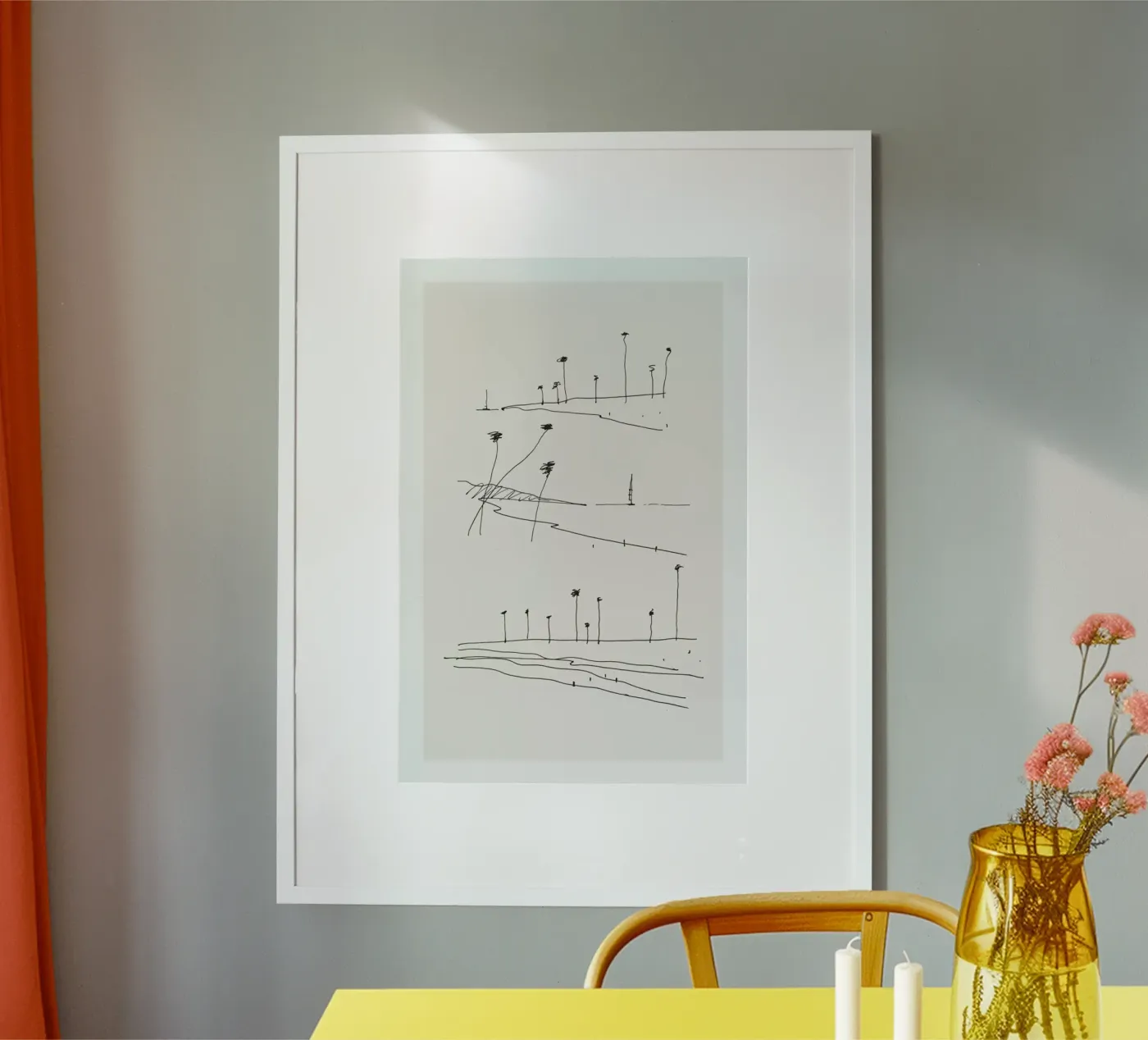 Seaside poster van Flora & Fauna