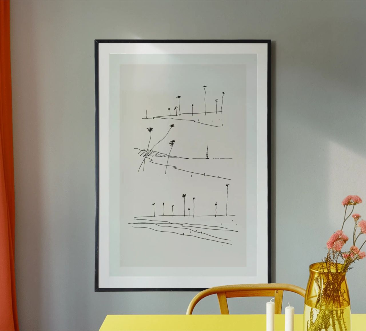 Seaside poster de Flora & Fauna