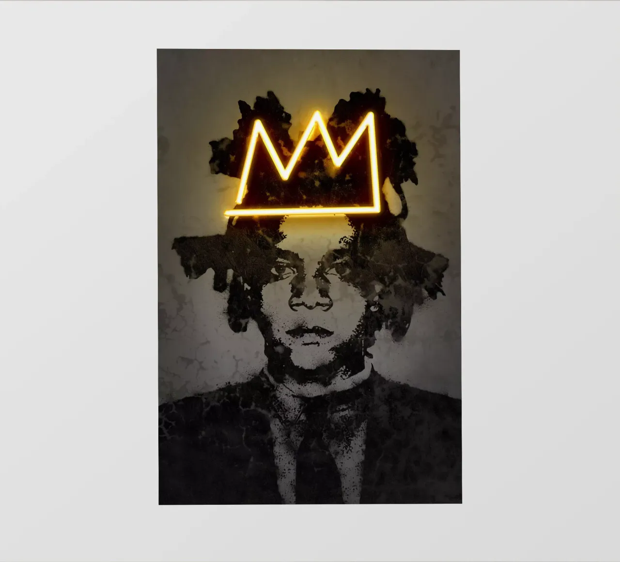 Basquiat telo in pvc da Octavian
