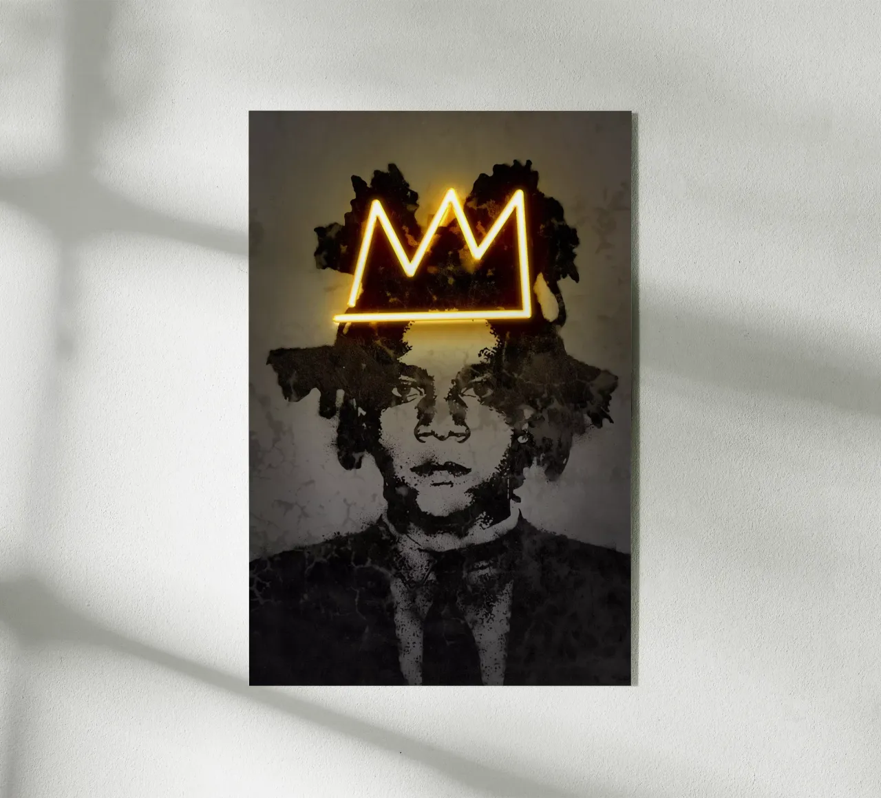 Basquiat plexiglass da Octavian