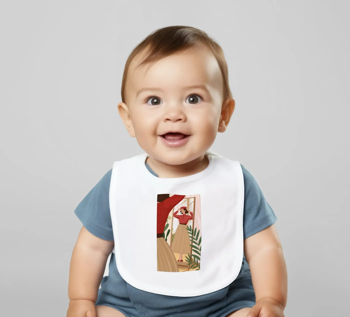 Morgen-Reflexion Babylätzchen von Color Oblivion