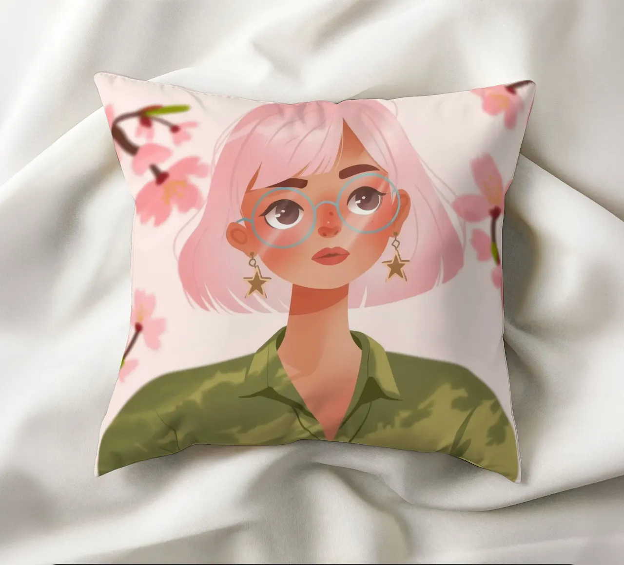 Fiducia in fiore cuscino da Color Oblivion