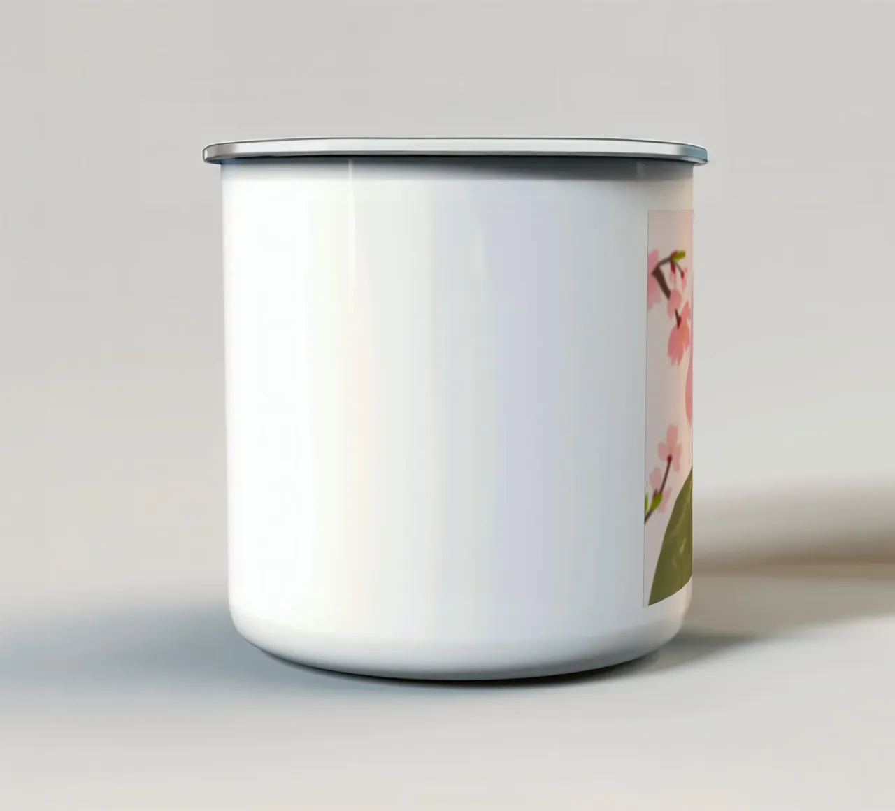 Fiducia in fiore tazza in smalto da Color Oblivion