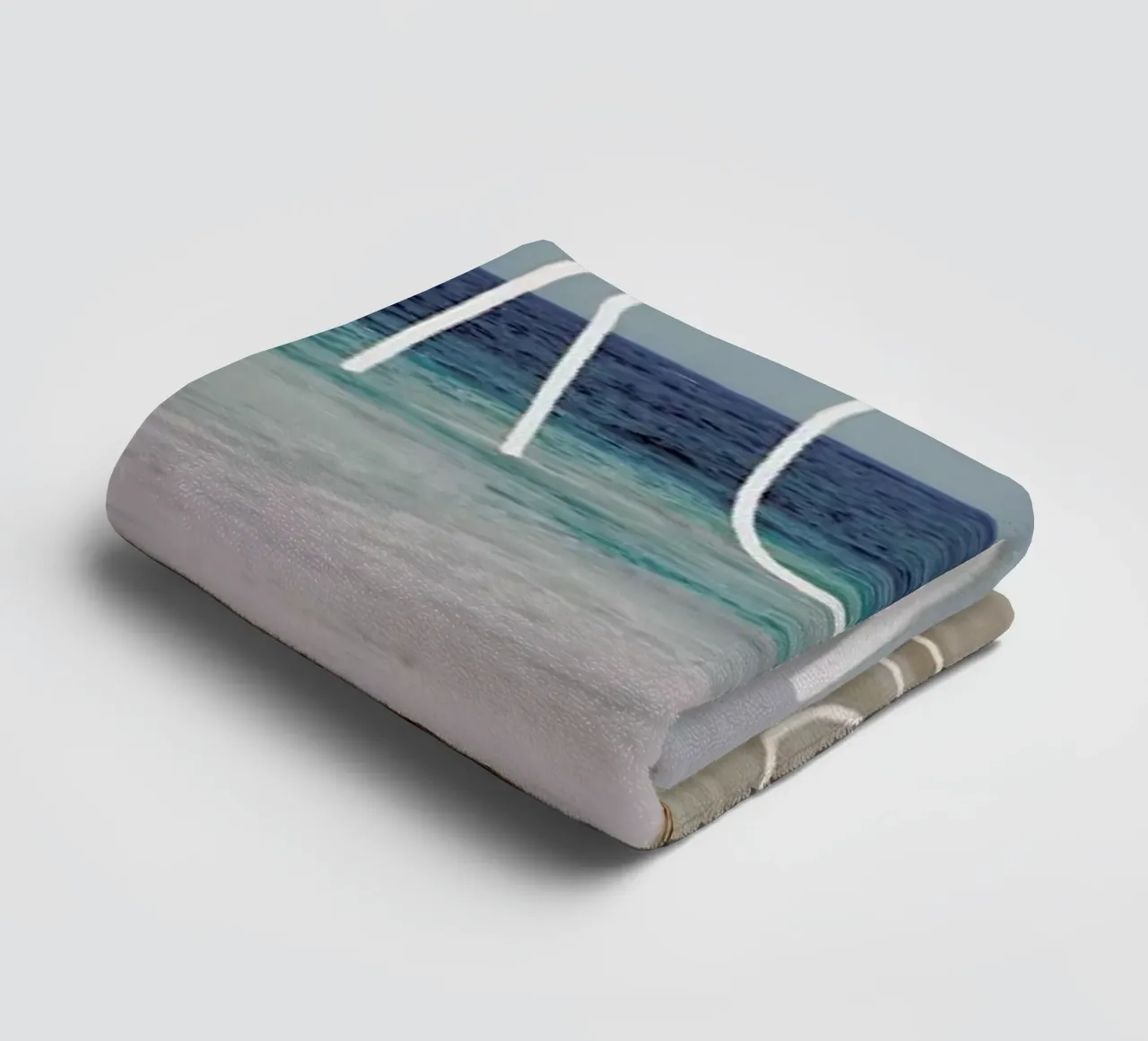 Let's Run Away - to the sea asciugamano da bagno da Leah Flores