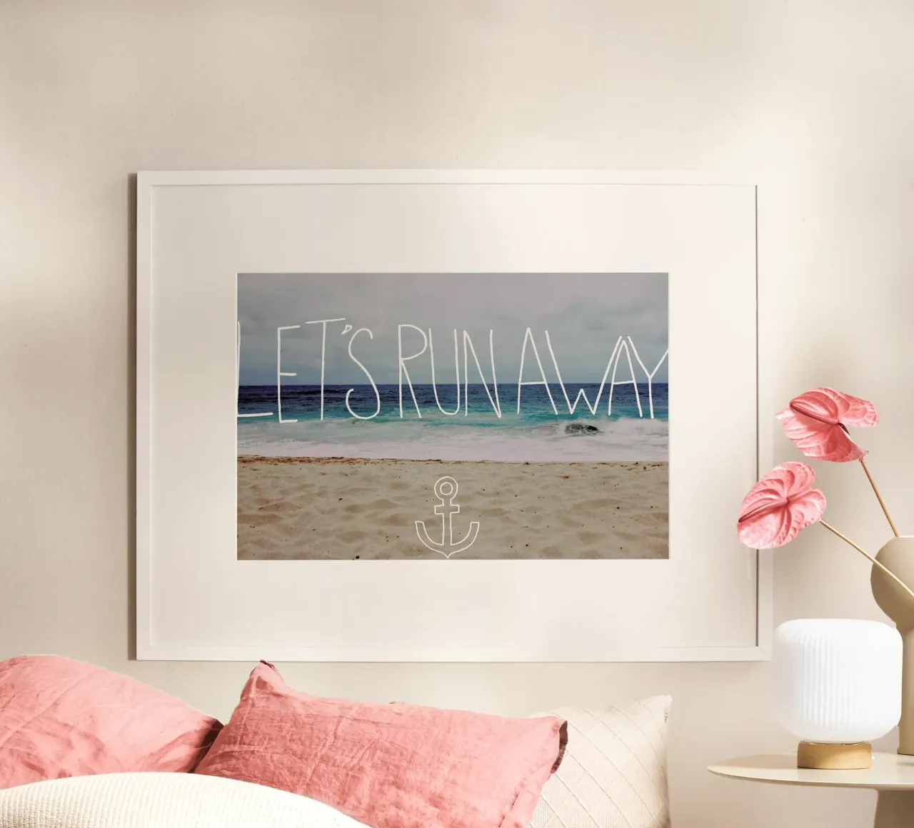 Let's Run Away - to the sea carta hahnemühle da Leah Flores