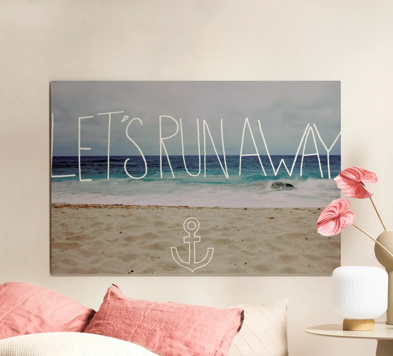 Let's Run Away - to the sea carta hahnemühle da Leah Flores