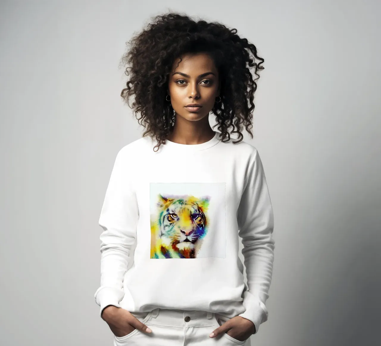 The Elusive sweatshirt by Jacqueline Maldonado