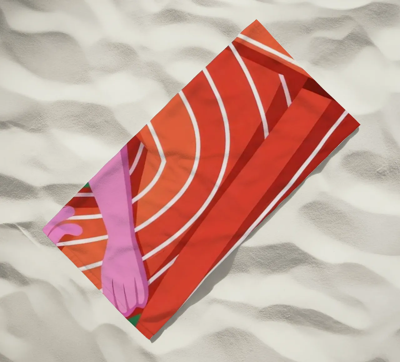 Riposo contemplativo telo mare da Color Oblivion