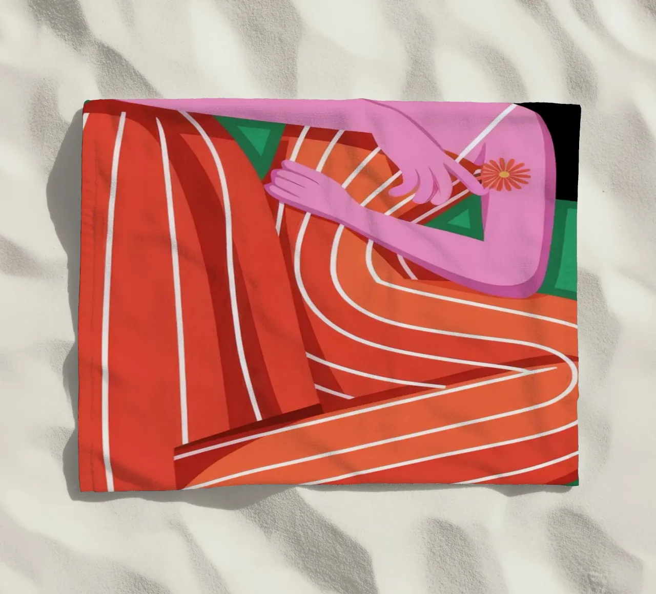 Riposo contemplativo telo mare da Color Oblivion