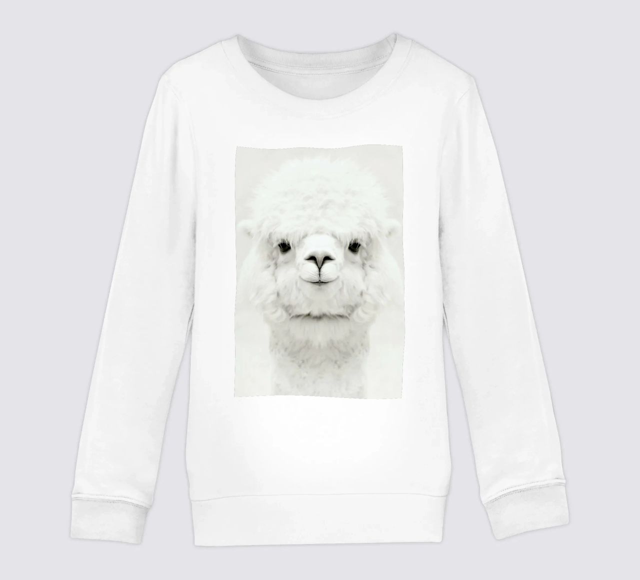 Smiling Alpaca felpa bambino da Monika Strigel