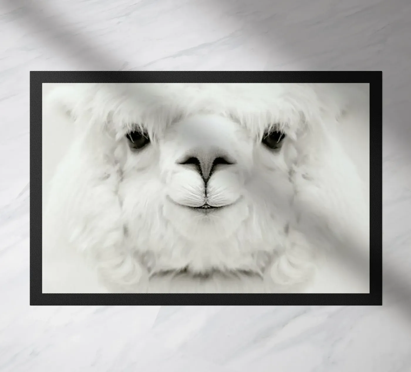 Smiling Alpaca zerbino da Monika Strigel