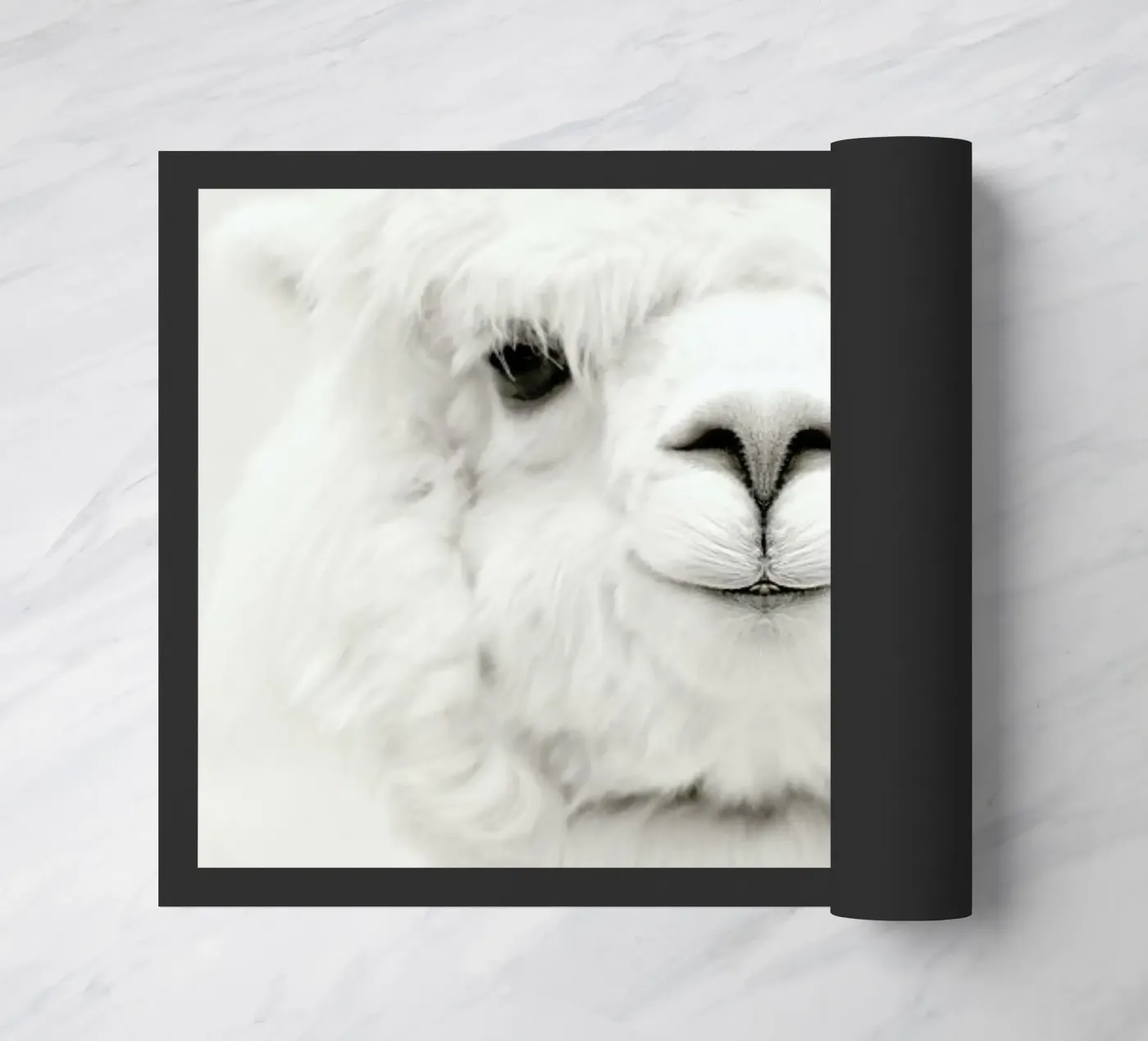 Smiling Alpaca zerbino da Monika Strigel