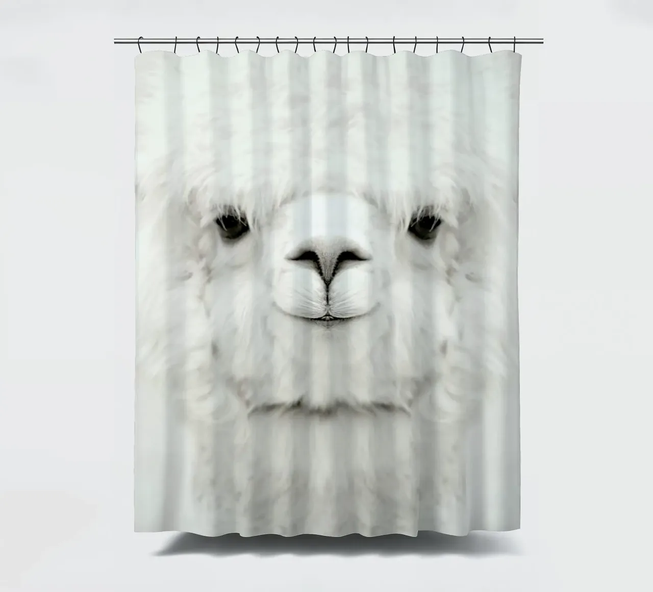 Smiling Alpaca tenda da doccia da Monika Strigel