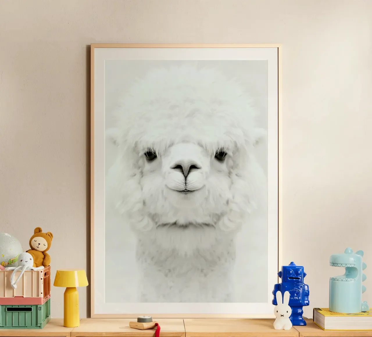 Smiling Alpaca carta hahnemühle da Monika Strigel
