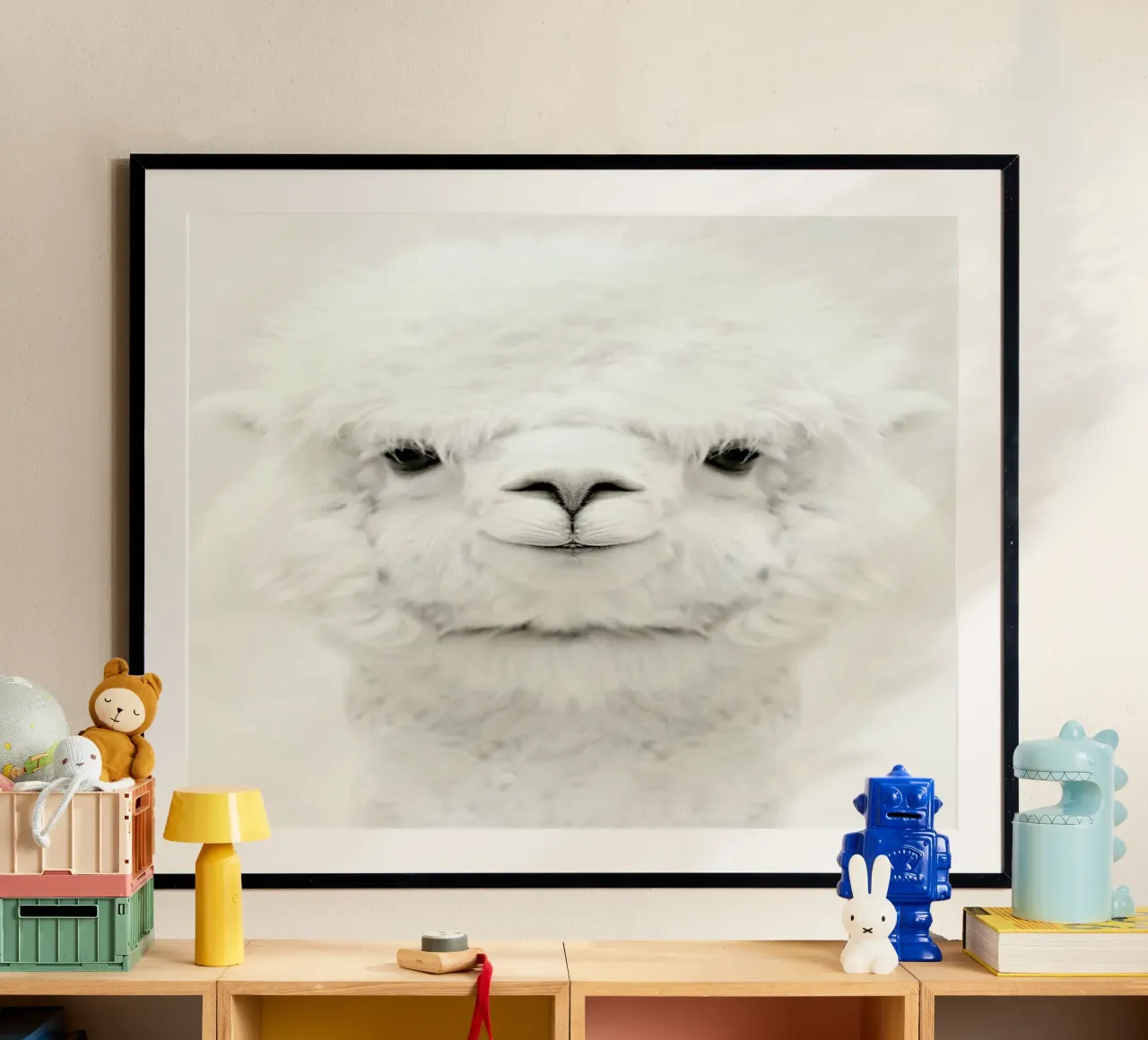 Smiling Alpaca carta hahnemühle da Monika Strigel